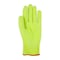 Magid Coated Gloves, Polyurethane, 6 Abrasion Level, Hi-Viz Yellow, 1 PR GPD575HV-7 - alternate 2
